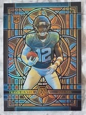 2025 Panini Mosaic Stained Glass Travis Hunter #12 card