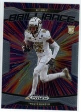 2025 Panini Prizm Draft Picks Brilliance Travis Hunter #21 card