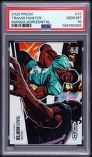2025 Panini Prizm Manga - Horizontal Travis Hunter #12 card