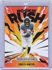 2025 Panini Rookies & Stars Rookie Rush Travis Hunter #10 card