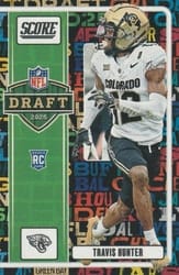 2025 Score NFL Draft Travis Hunter #11 card
