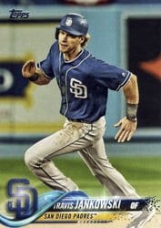 2018 Topps Base Set Travis Jankowski #464 card