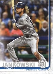 2019 Topps Base Set Travis Jankowski #581 card