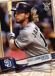 2019 Topps Big League Base Set Travis Jankowski #101 card