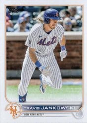 2022 Topps Update Base Set Travis Jankowski #US125 card