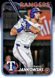 2024 Topps Update Base Set Travis Jankowski #US190 card