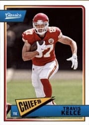 2018 Panini Classics Base Set Travis Kelce #50 card