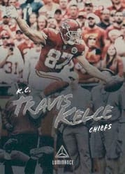 2018 Panini Luminance Base Set Travis Kelce #31 card