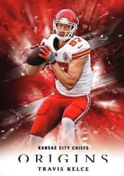 2018 Panini Origins Base Set Travis Kelce #15 card