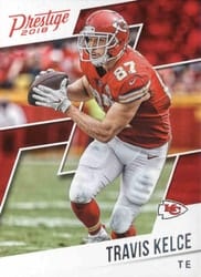 2018 Panini Prestige Base Set Travis Kelce #35 card