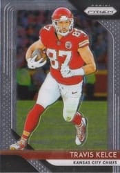 2018 Panini Prizm Base Set Travis Kelce #105 card
