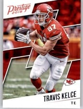 2018 Panini Spectra Travis Kelce #35 card