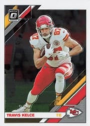 2019 Donruss Optic Base Set Travis Kelce #2 card