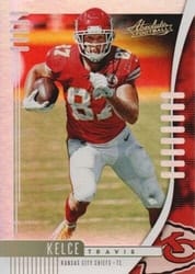2019 Panini Absolute Base Set Travis Kelce #40 card