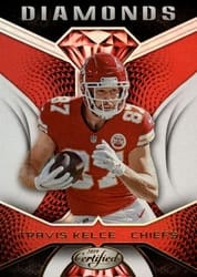 2019 Panini Certified Diamonds Travis Kelce #DI-TK card