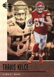 2019 Panini Illusions Base Set Travis Kelce #17 card