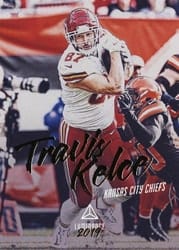 2019 Panini Luminance Base Set Travis Kelce #3 card
