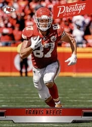 2019 Panini Prestige Base Set Travis Kelce #2 card