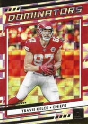 2020 Donruss Dominators Travis Kelce #D-TK card