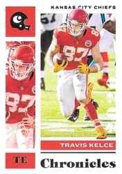 2020 Panini Chronicles Base Set Travis Kelce #49 card