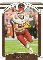 2020 Panini Legacy Base Set Travis Kelce #40 card