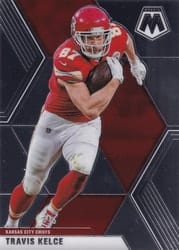 2020 Panini Mosaic Base Set Travis Kelce #4 card