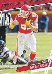 2020 Panini Prestige Base Set Travis Kelce #63 card