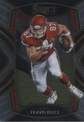 2020 Panini Select Base Set Travis Kelce #225 card