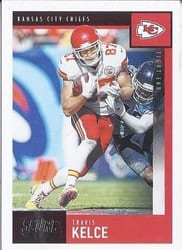 2020 Score Base Set Travis Kelce #135 card