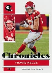 2021 Panini Chronicles Base Set Travis Kelce #56 card