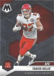 2021 Panini Mosaic Base Set Travis Kelce #240 card