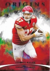2021 Panini Origins Base Set Travis Kelce #48 card