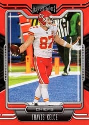 2021 Panini Playbook Base Set Travis Kelce #49 card