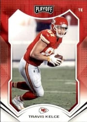 2021 Panini Playoff Base Set Travis Kelce #83 card