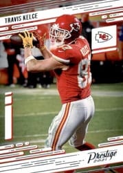 2021 Panini Prestige Base Set Travis Kelce #90 card