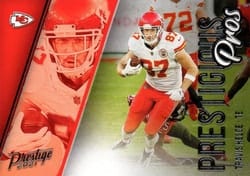2021 Panini Prestige Prestigious Pros Travis Kelce #PP-TK card