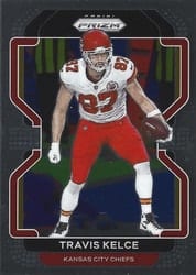 2021 Panini Prizm Base Set Travis Kelce #189 card