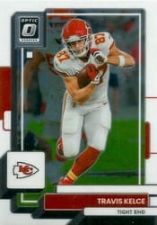 2022 Donruss Optic Base Set Travis Kelce #97 card