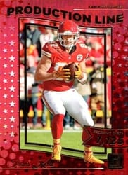 2022 Donruss Production Line Travis Kelce #PRD-15 card