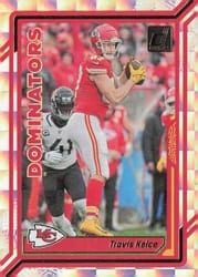 2023 Donruss Dominators Travis Kelce #D-20 card