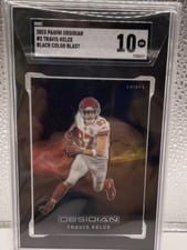 2023 Panini Obsidian Black Color Blast Travis Kelce #2 card