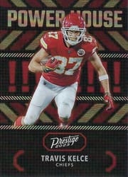 2023 Panini Prestige Power House Travis Kelce #1 card