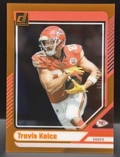 2024 Clearly Donruss Base Set Travis Kelce #28 card