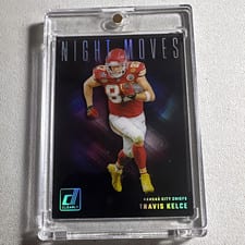2024 Clearly Donruss Night Moves Travis Kelce #18 card