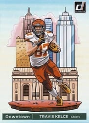 2024 Donruss Downtown Travis Kelce #7 card