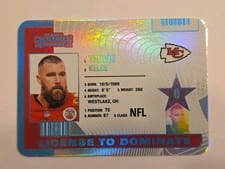 2024 Panini Contenders License to Dominate Travis Kelce #15 card