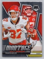 2024 Panini Mosaic Montage Travis Kelce #M-2 card