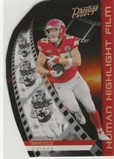 2024 Panini Prestige Human Highlight Film Travis Kelce #11 card