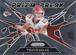 2024 Panini Prizm Prizm Break Travis Kelce #1 card