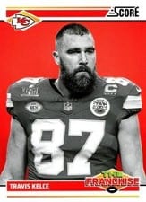 2024 Score The Franchise Travis Kelce #16 card